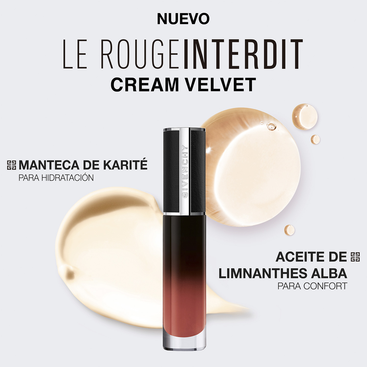 LE ROUGE INTERDIT CREAM VELVET (LABIAL HUMECTANTE MATE EFECTO DIFUMINADO)